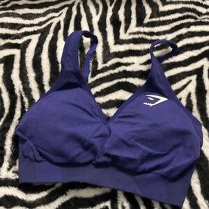 Gymshark Seamless Sports Bra - Deep Purple
